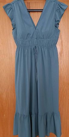 Kleid lang türkis Gr. M 38/40