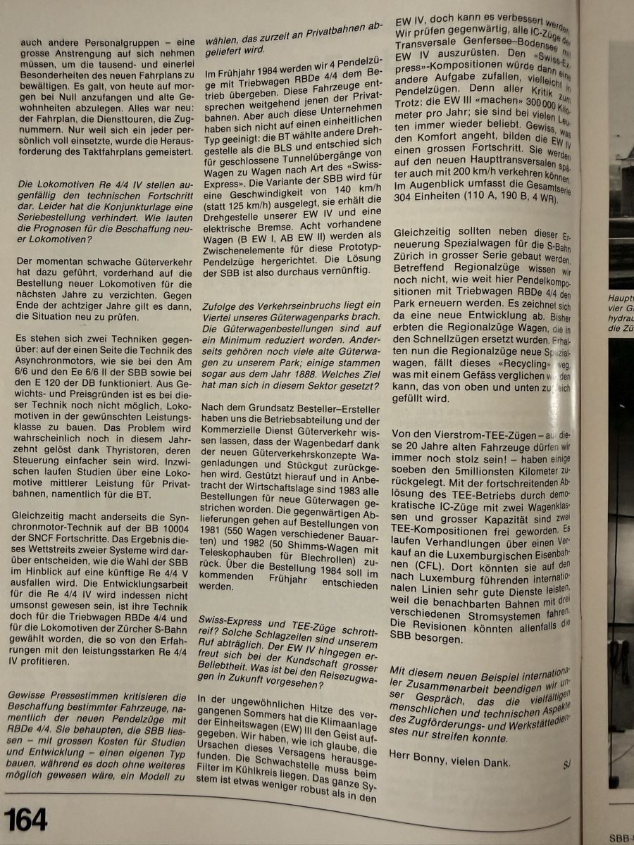 Zeitschriften & Magazine: SBB Nachrichtenblatt 12'83 164-176 – Gebraucht aus Bern von Spomme 3