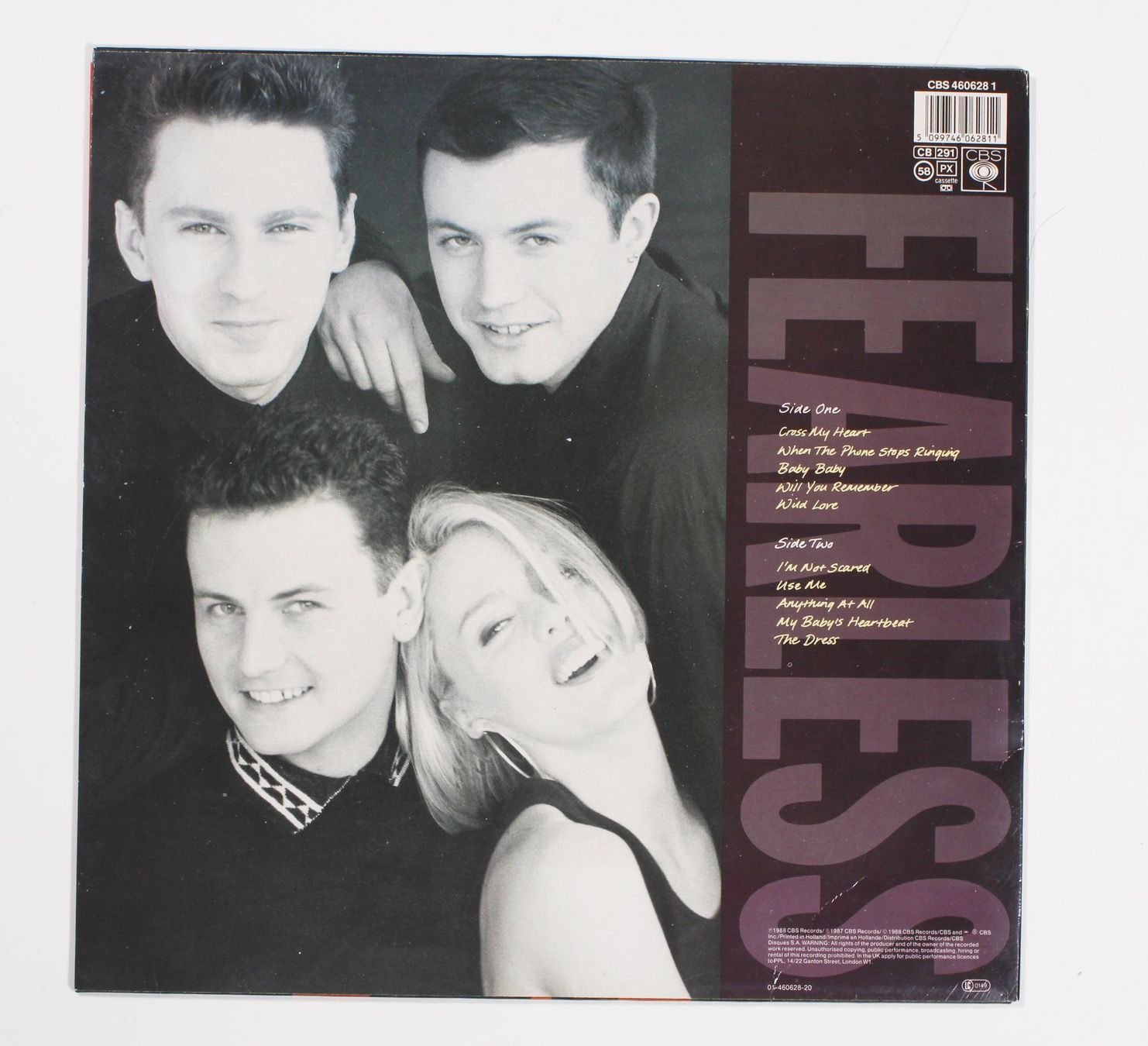 Dischi in vinile: Vinyl LP EIGHT WONDER aka PATSY KENSIT - FEARLESS 1988 – Usato da Brüttisellen venduto da Collector-Corner 1