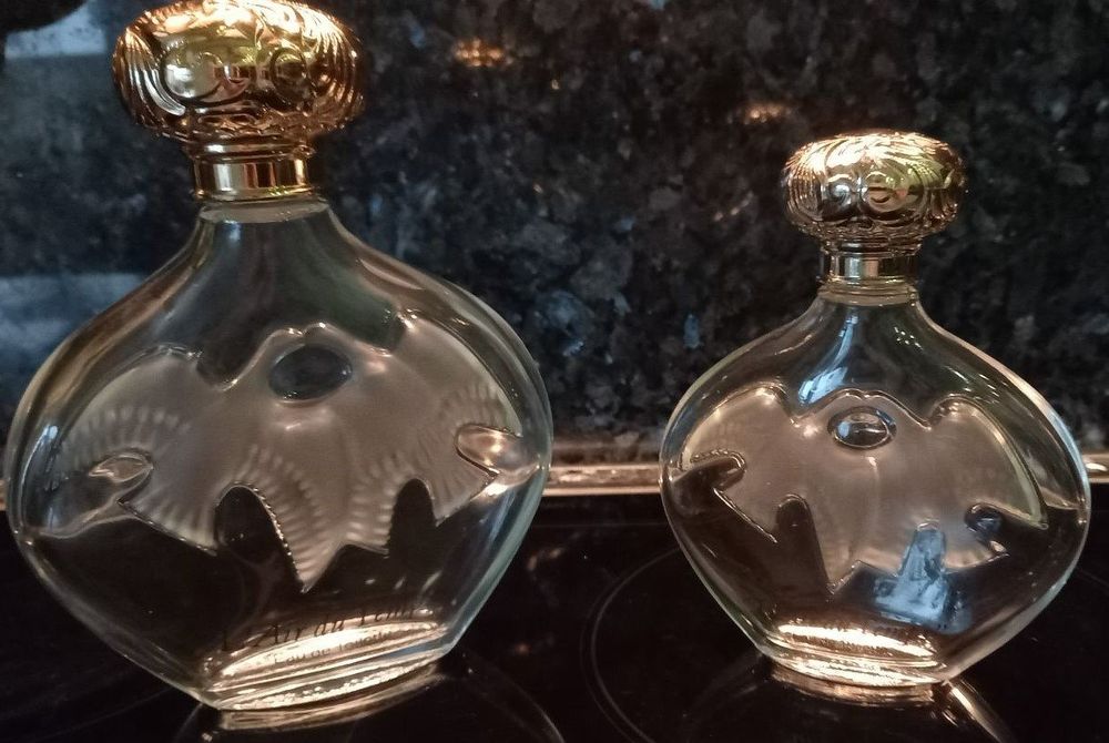 Wunderschöne,grosse Parfumflacons von Lalique für Nina Richi (Gebraucht ...