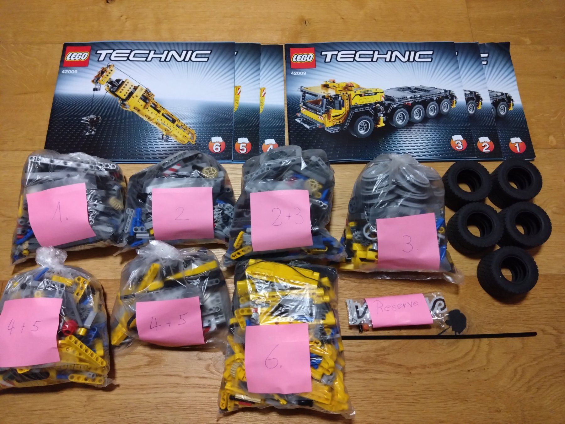 Lego Kit di costruzioni: Lego Technic 42009 Mobiler Kran inkl.OVP/ zerlegt+sortiert – Nuovo (secondo la descrizione) da Schenkon venduto da kkm2 1