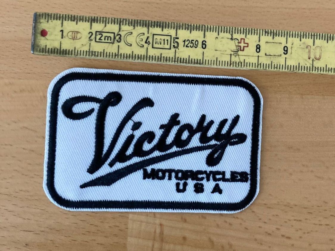 Toppe: Victory Motorcycles Patch Sticker Aufnäher 1014 – Nuovo (secondo la descrizione) da Horn venduto da abutre72