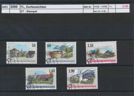 2000 FL, "Dorfansichten", ET - Stempel