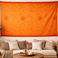 Mantra Schal Lunghi OM Namah Shiva 2 Indien Benares Tuch