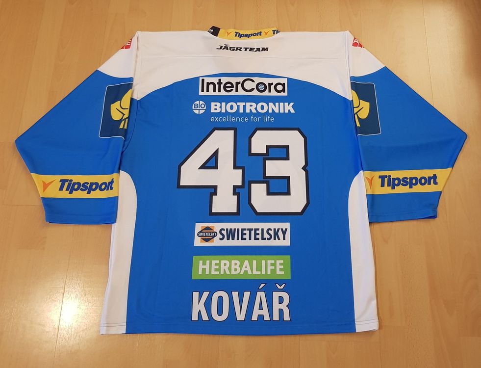 Maillots de corps & Pantalons: Skoda Plzen Eishockey Trikot, 2012, Grosse XL, Nr. 43- Kovar – D'occasion à Le Mouret par Pantini 3