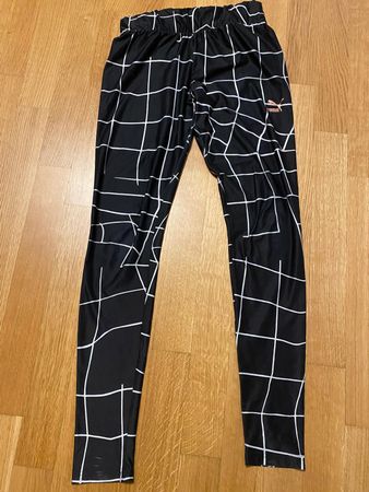 Puma Trainingshose, Grösse 36, Schwarz/Weiss, Neuwertig
