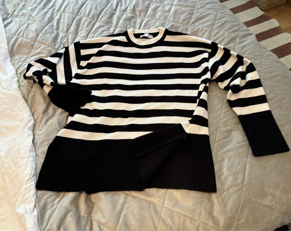 Oversize Pullover Pulli Von Zara Zara Pulli Gestreift M Oversize