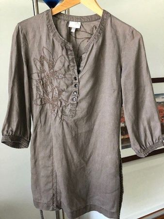 Nadia Nardi Bluse Gr.36/38 Leinen