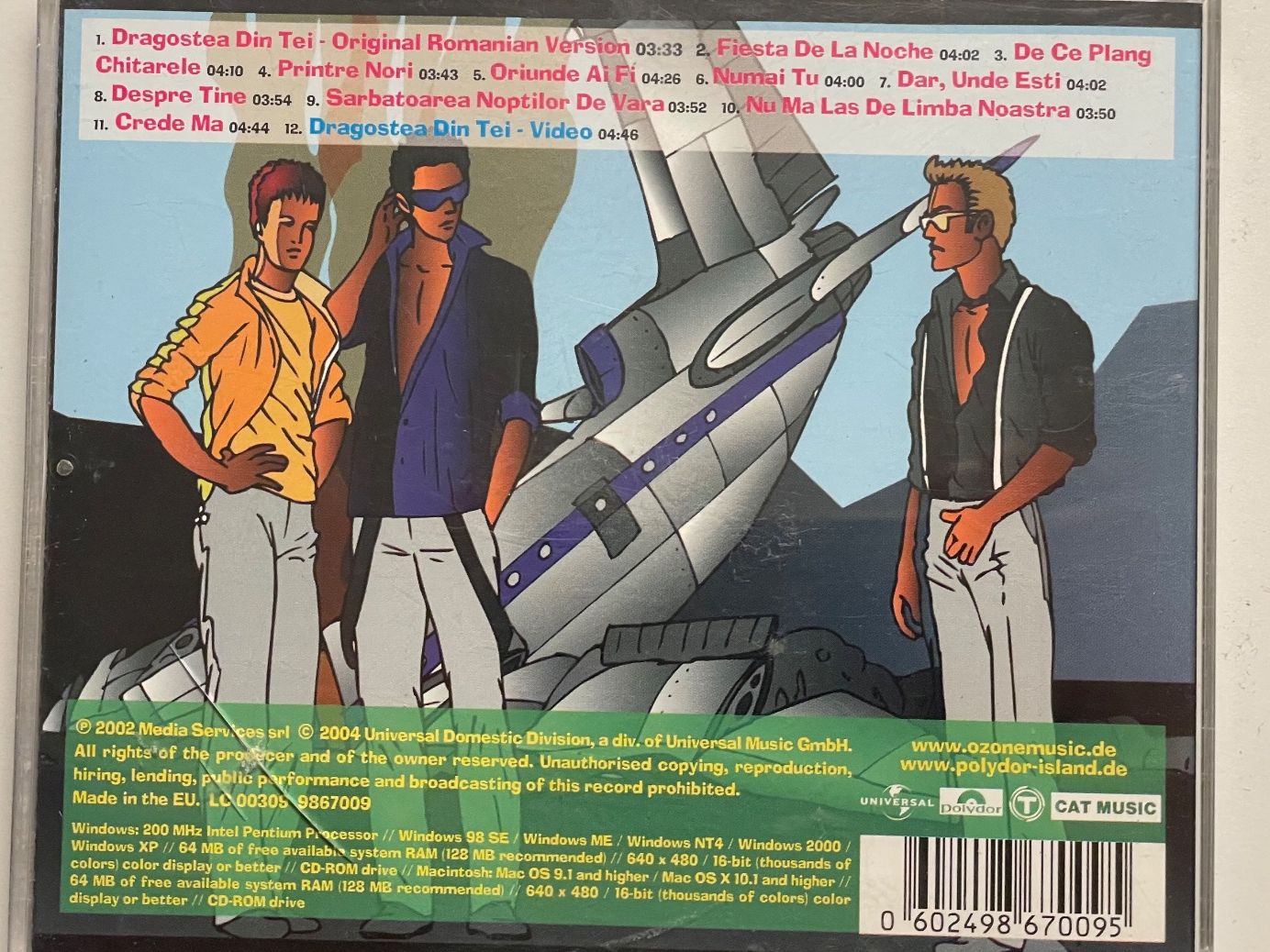 CDs: O-Zone – DiscO-Zone CD - Eurodance – D'occasion à Muri b. Bern par AdidasCollector 1