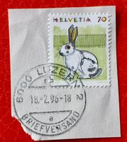 CH BRIEFMARKEN VOLLGESTEMPELT LUZERN Siehe Original Foto   
