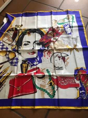 Seide Foulard