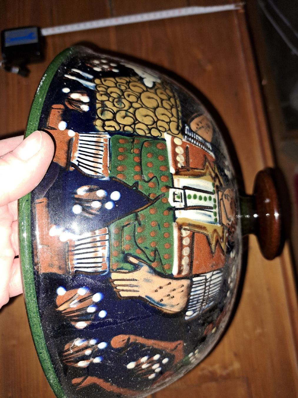 Ciotole: Aebi Hasle Keramikform Deckel Glocke – Usato da Kölliken venduto da Upcycling-by-Mc-TAM 6