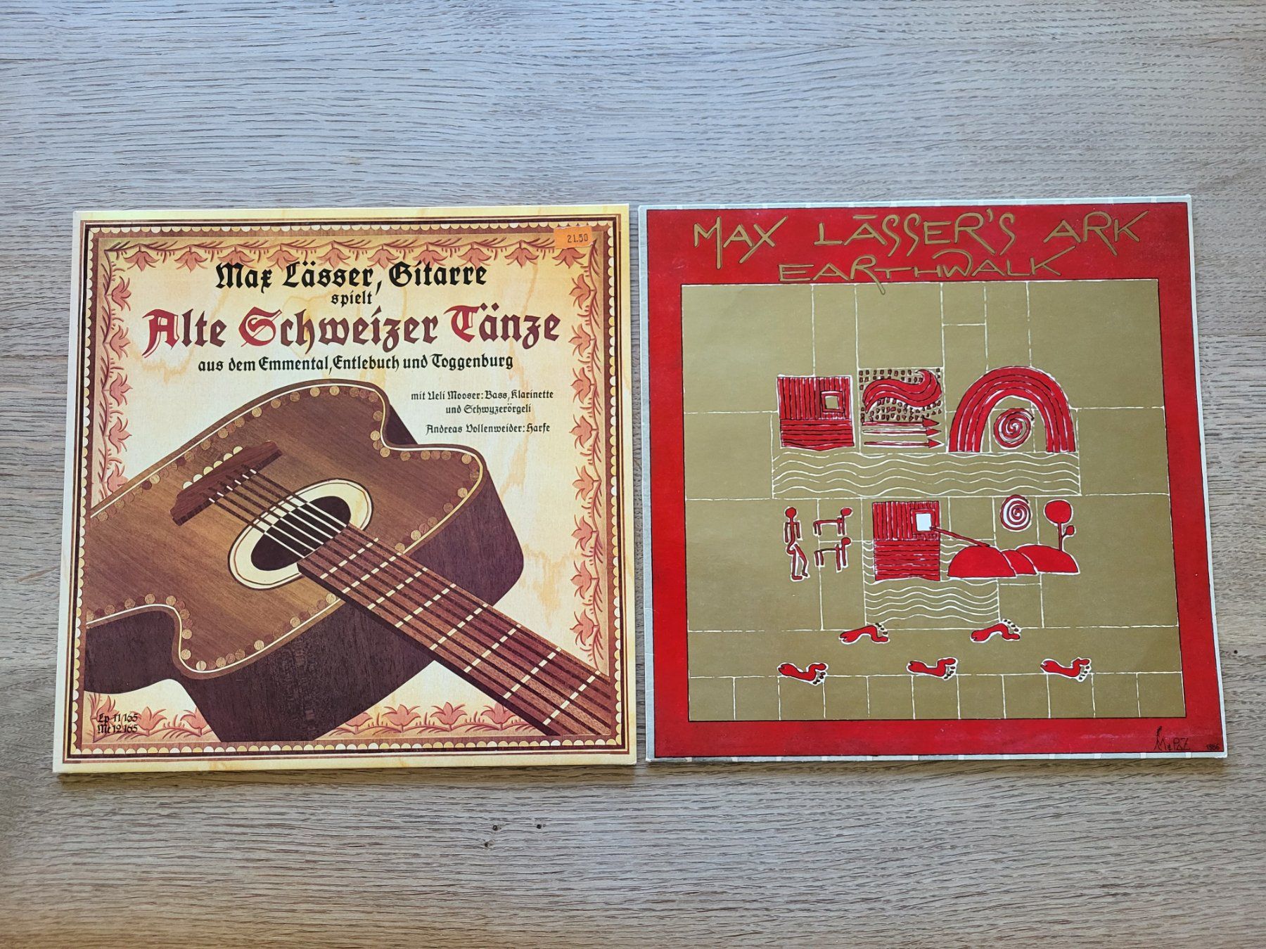 Schallplatten: Max Lässer / Max Lässers' Ark -  2 LP's - Vinyl – Gebraucht aus Wilen b. Wollerau von 4banger