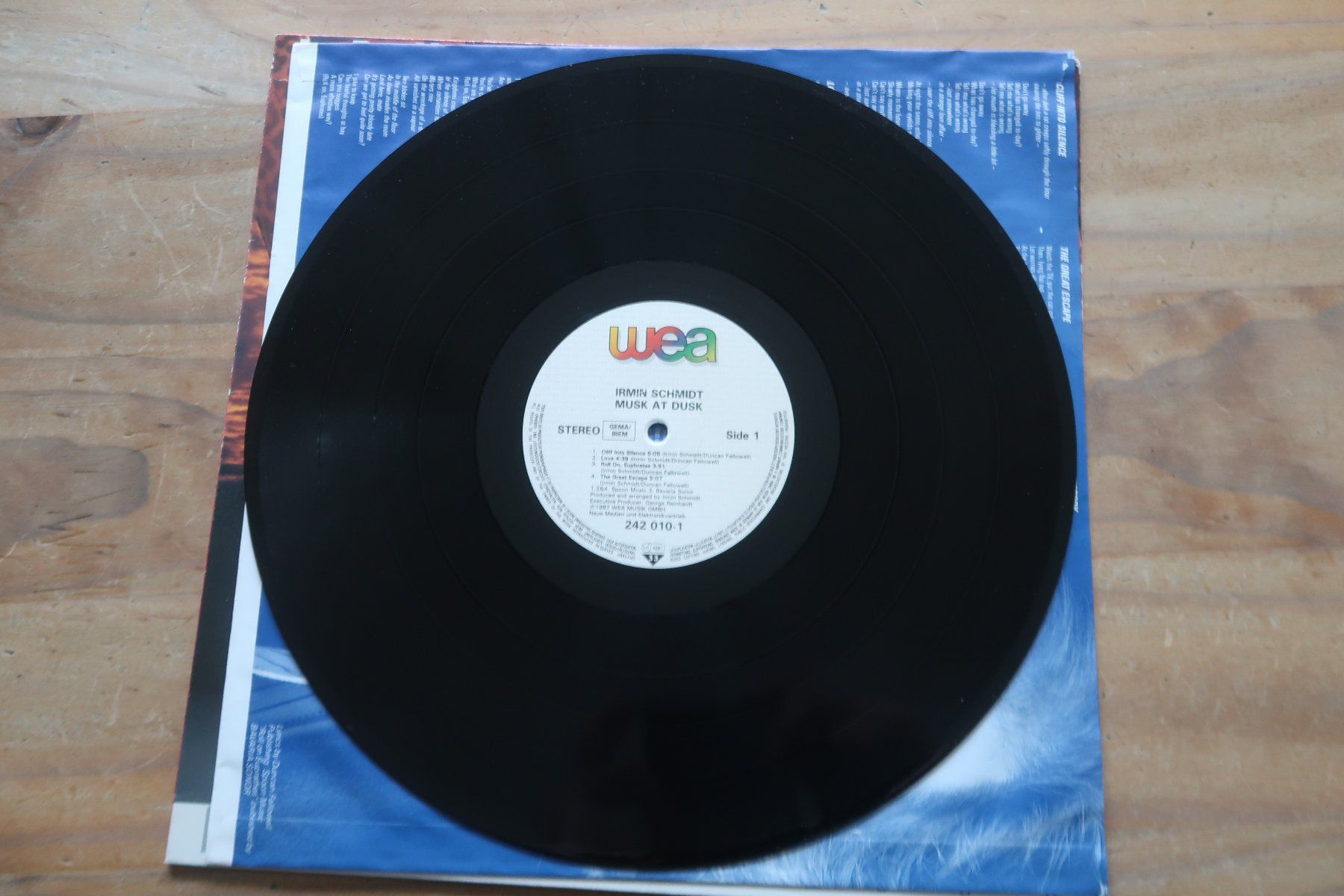 Dischi in vinile: IRMIN SCHMIDT - MUSK AT DUSK - VINYL LP – Usato da Basel venduto da Patiscat 3