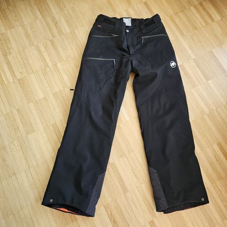 Schwarze Mammut Skihose Gr. 48 Herren NEUWERTIG