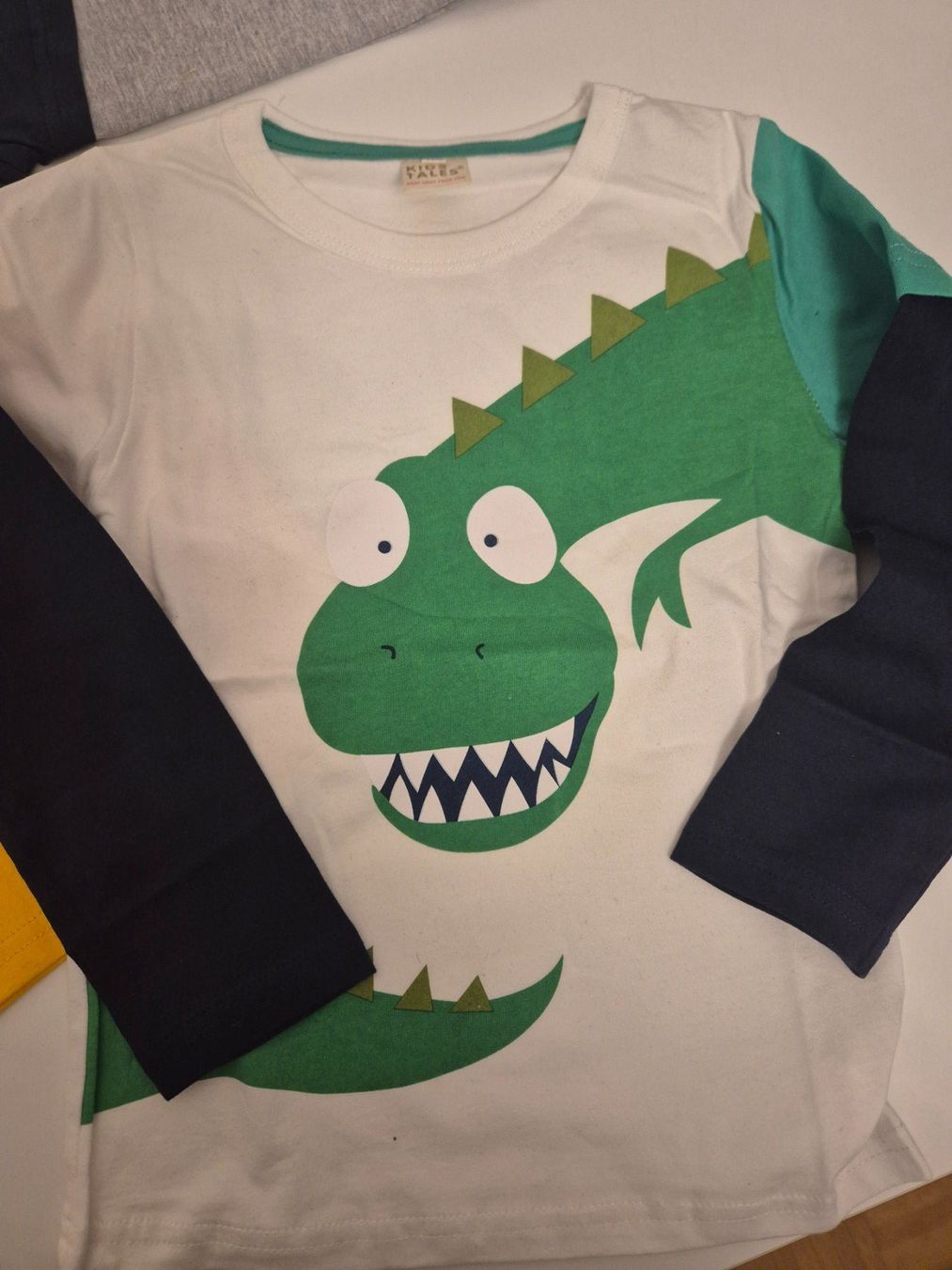 Maglioni & Felpe: 2 Langarmshirts Dinosaurier, Gr. 100 – Nuovo (secondo la descrizione) da Niederhasli venduto da mybluefish 1