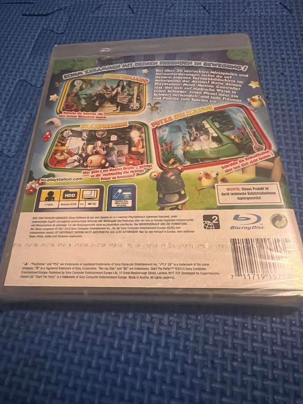 Sony Giochi: Start the Party sealed neu Playstation 3 PS3 – Nuovo e nell'imballaggio originale da Gossau SG venduto da schlitzerdemon 2