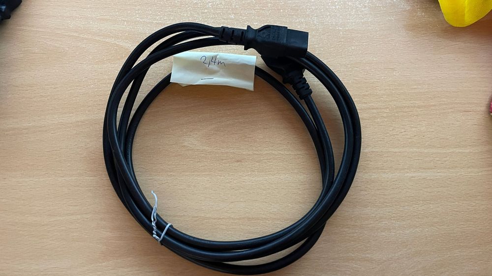 Anschlusskabel Mit Schukostecker, 1,5 M – Weiß, 3x1,5 Mm², Mit Winkelstecker