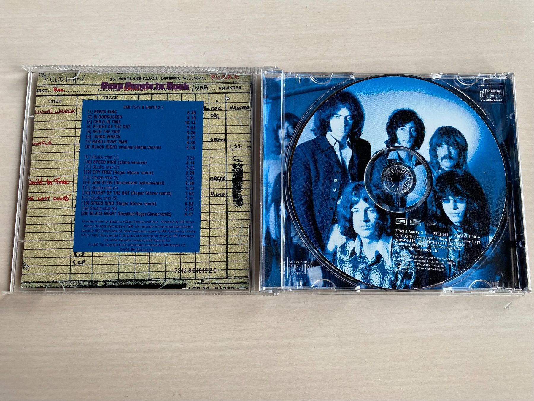 CD: Deep Purple - in Rock anniversary edition – Usato da Oberried Brienz venduto da Chyara 2