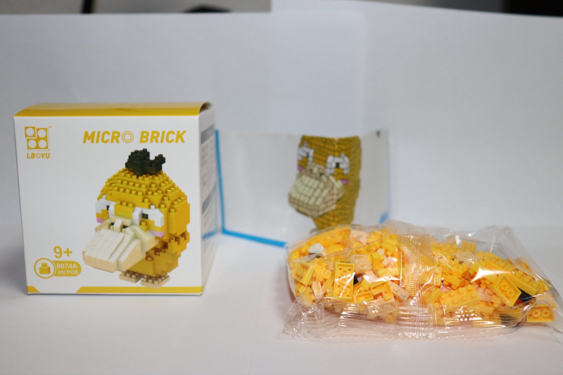 Pokémon Statuette: Pokémon Micro Brick Psyduck – Nuovo e nell'imballaggio originale da Bern venduto da Maxdamato 3