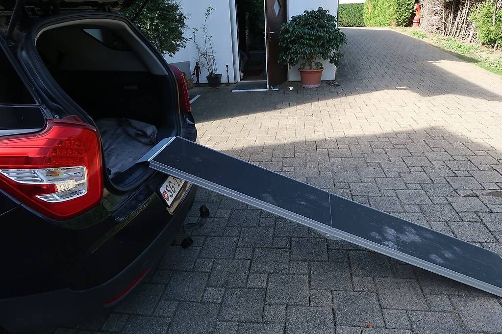 Käfige, Transport & Sicherheit: Teleskop Hunderampe aus AL – Neu und originalverpackt aus Uznach von bru_h6qy 3