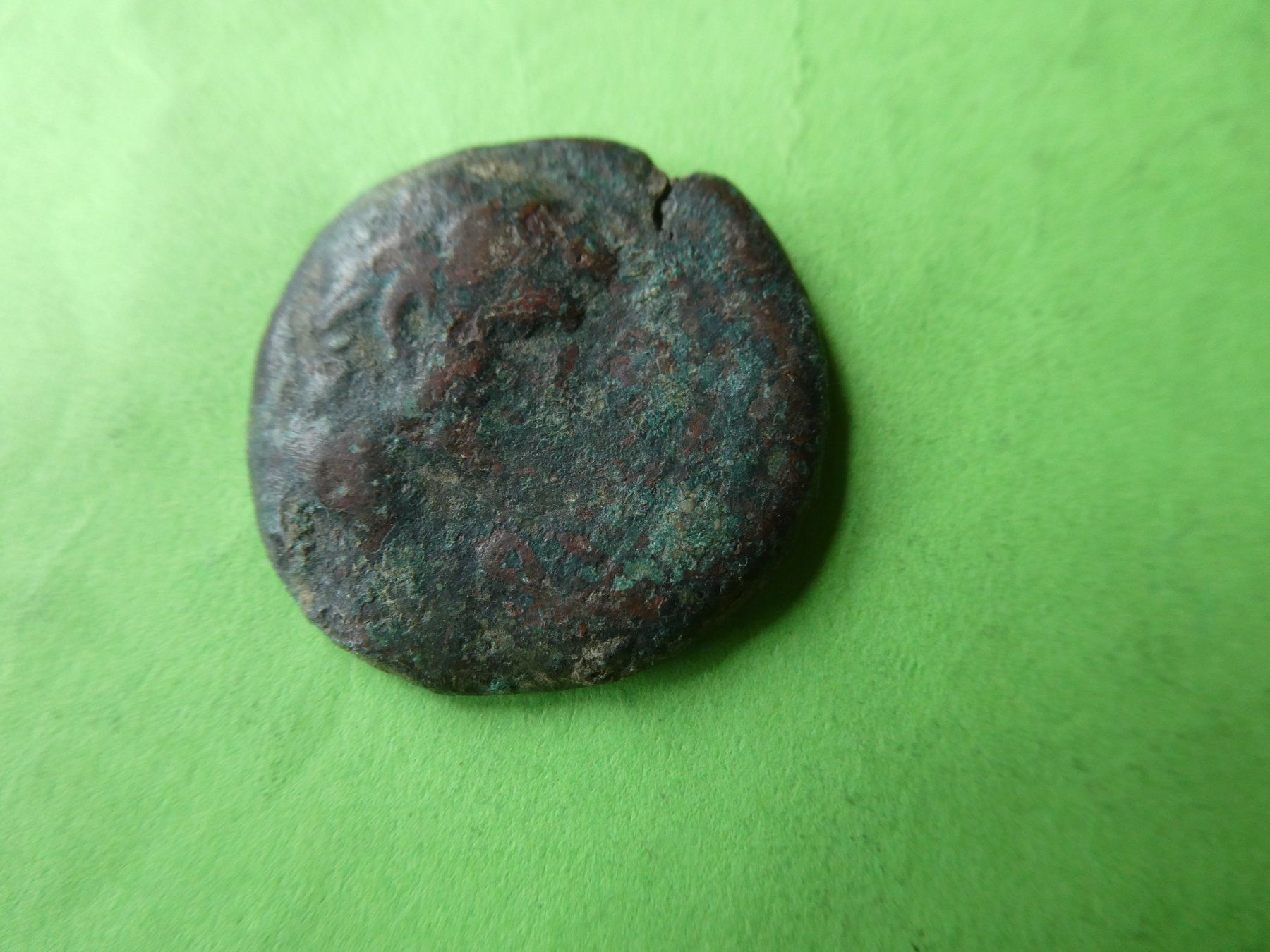 Toutes les monnaies: grosse uralte Bronzemünze 27 mm     9.26 g – D'occasion à Hinterforst par Rohusri 2
