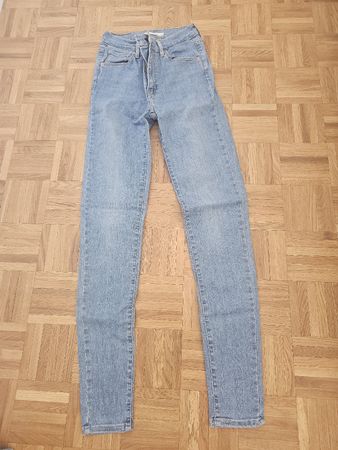 Jeans Levi's Mile High Super Skinny blau W26 L32