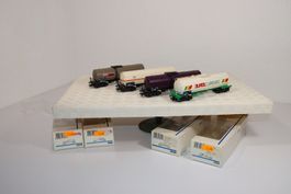 4 Märklin Tankwagen ( 615 )