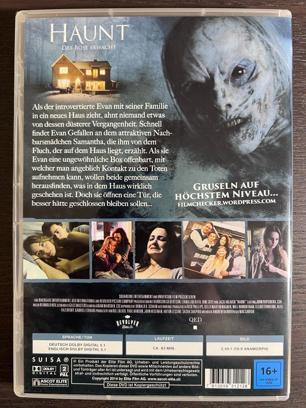 Tutti i DVDs: Haunt - Das Böse erwacht – Usato da Zürich venduto da FilmFreunde 1