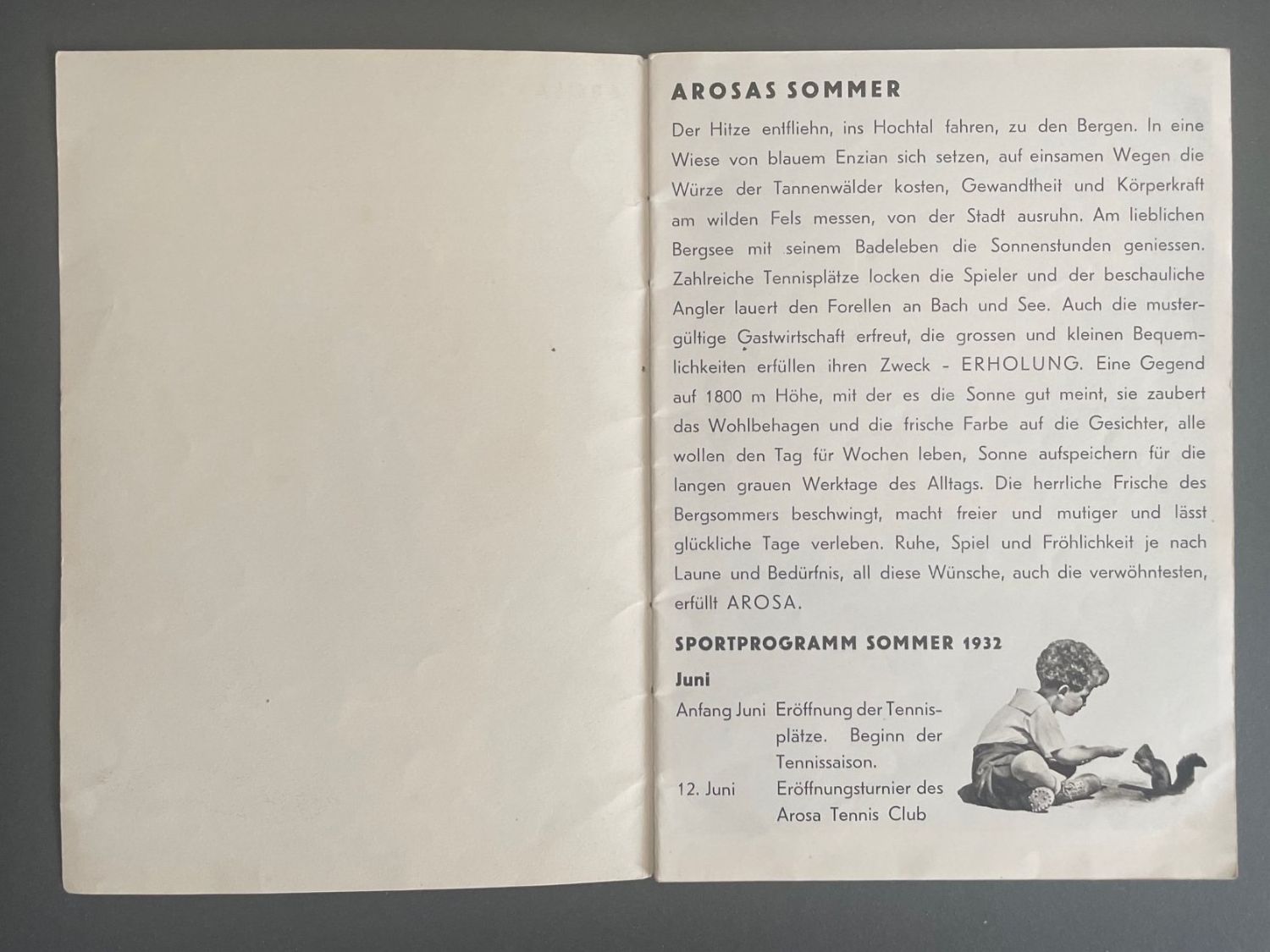Documenti: Prospekt Arosa Graubünden / Umschlag E. Henel – Usato da Luzern venduto da oh_08 1