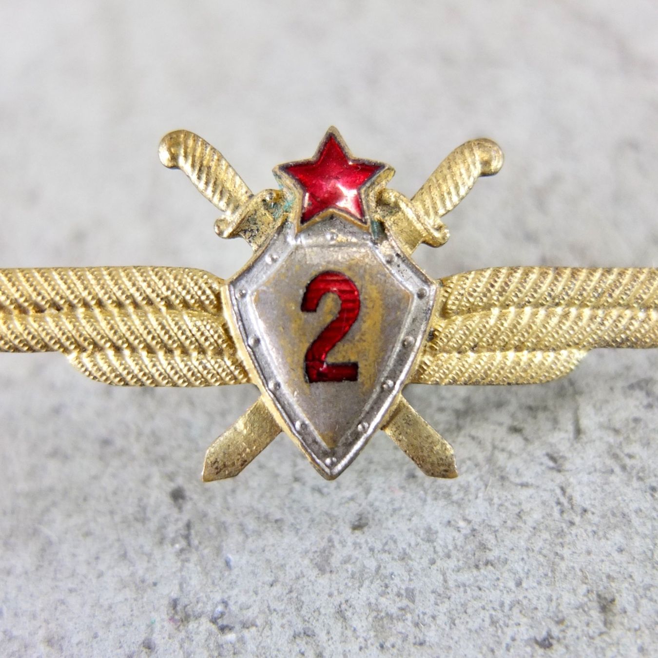 Uniformi: UdSSR Pilotenkampfabzeichen 2. Klasse - Original 1950 – Usato da Basel venduto da Brocki-auf-dem-Wolf 2