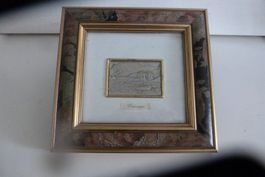 Hammer Kunstbild Silberanteil, Punze "R"