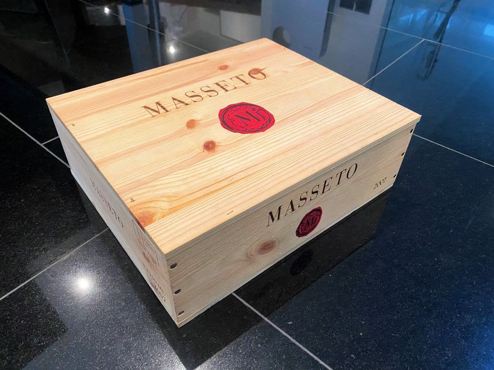 Masseto 2007 in 3er original Holzkisten | Kaufen auf Ricardo