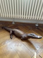 Krokodil ausgestopft