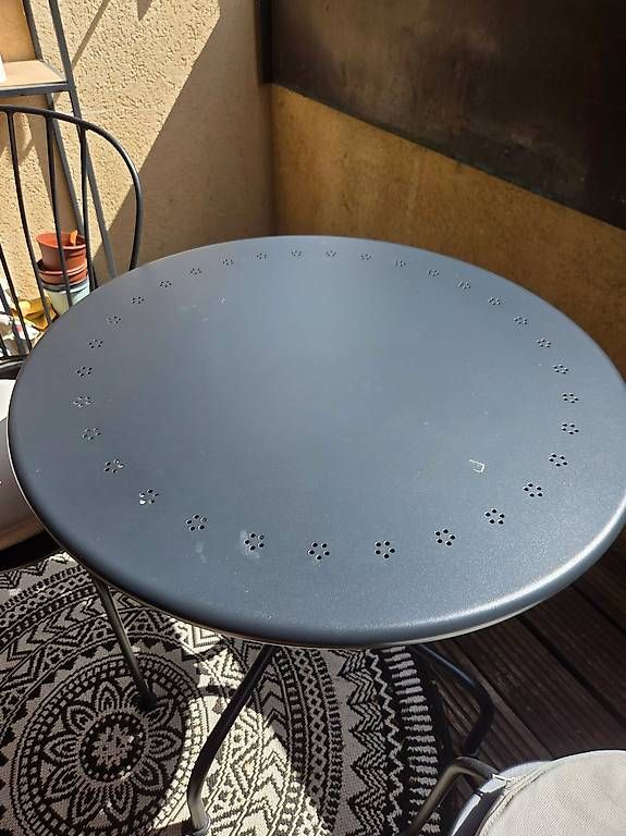 Ikea Set di tavolo e panche: Balkonmöbel Set / IKEA LÄCKÖ – Usato da Birsfelden venduto da Meidam 2