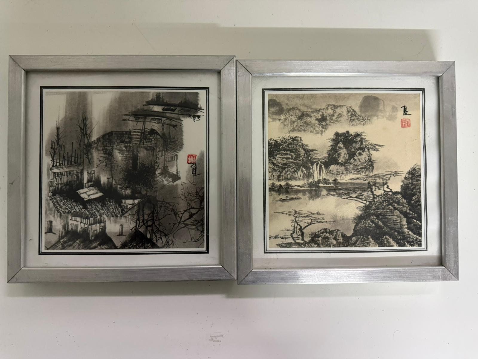 Foto & Immagini: Asiatische Tuschebilder / Landschaftsbilder – Usato da Bürglen TG venduto da Serathie 1