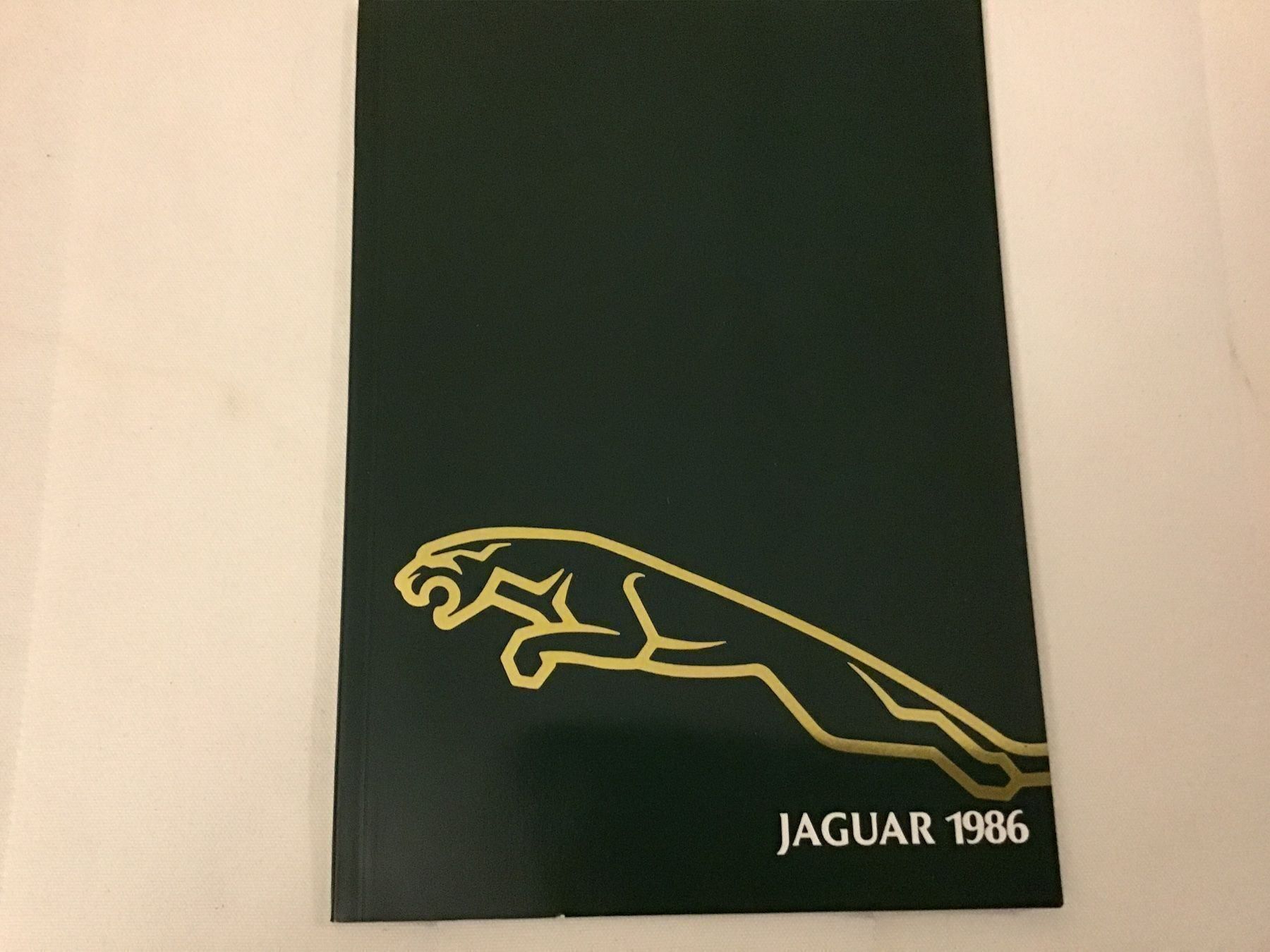 Jaguar Documents: Jaguar 1986 Programm Verkaufsprospekt – D'occasion à Scherzingen par Starseller62