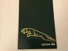 Jaguar 1986 Programm Verkaufsprospekt