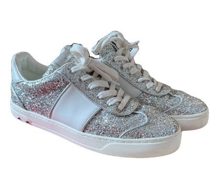 Valentino Glitter Sneakers Size 38