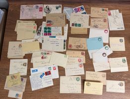 Vintage Briefe Postkarten Konvolut Schweiz Winterthur