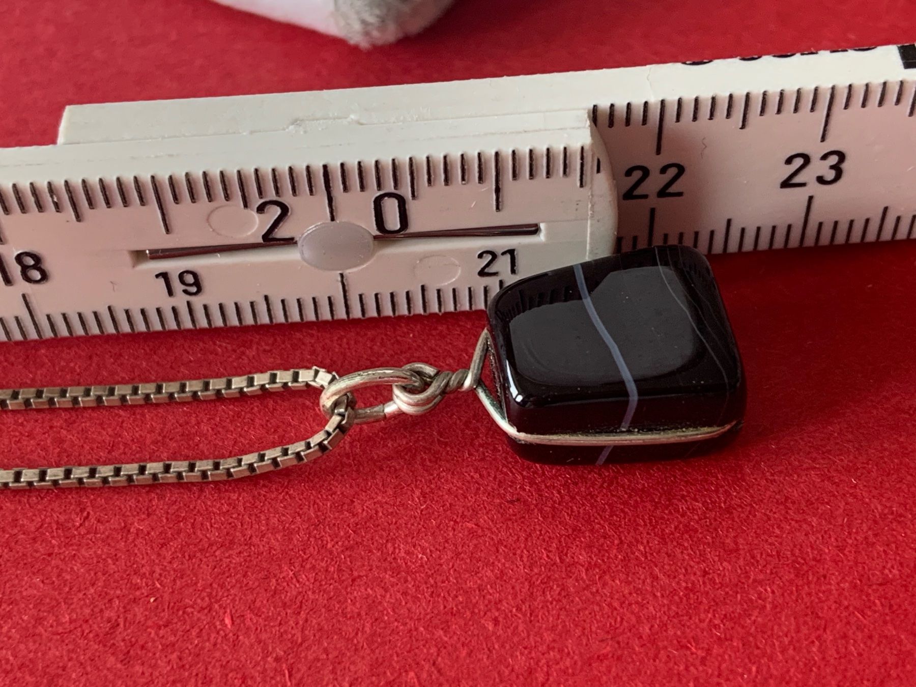 Ketten: Schmuckanhänger Schutzstein Schwarz ACHAT – Neu (gemäss Beschreibung) aus Dittingen von Bellevista 3