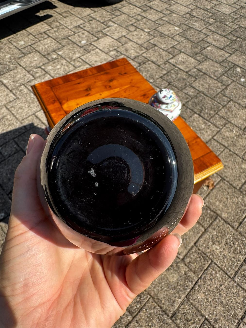 Vasi & Recipienti: Chinesische Deckelvase – Usato da Egg b. Zürich venduto da Brocki_Insel_Egg 3