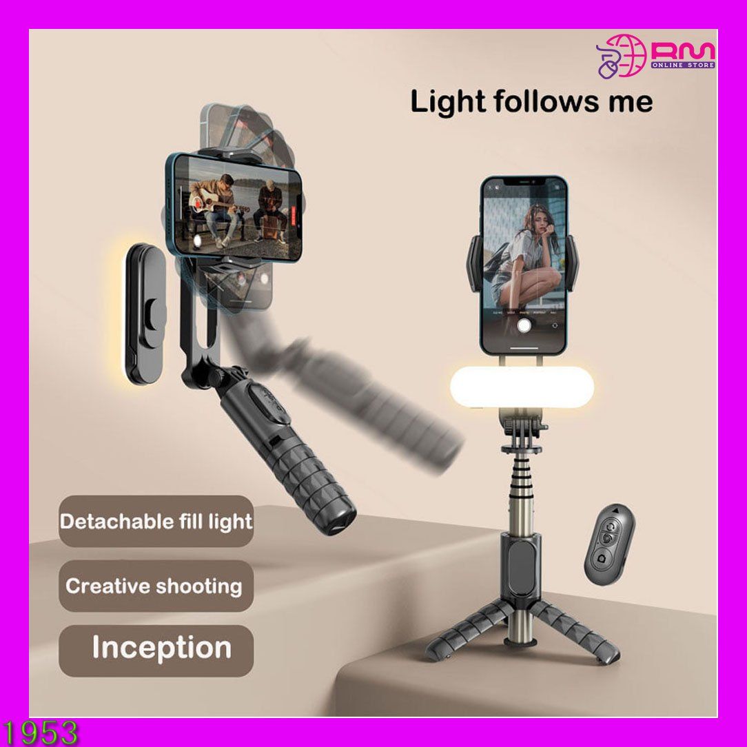 Halterungen: Stabilisator Bluetooth mit Stativ-Selfie-Stick – Neu und originalverpackt aus Unterägeri von RmOnline