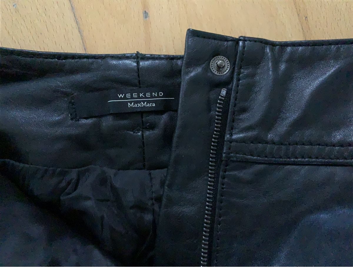 Max Mara Gonne: Lederrock Max Mara – Usato da Udligenswil venduto da Trisha70 1