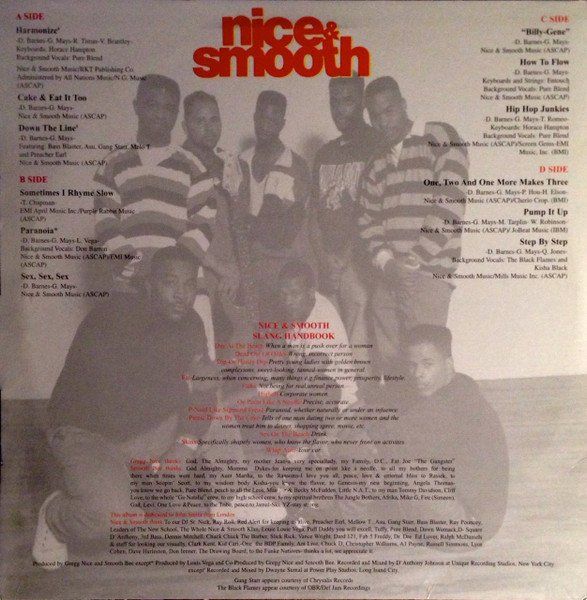 Dischi in vinile: Nice & Smooth – Ain't A Damn Thing Changed – Nuovo (secondo la descrizione) da Bienne venduto da discogs.j 1