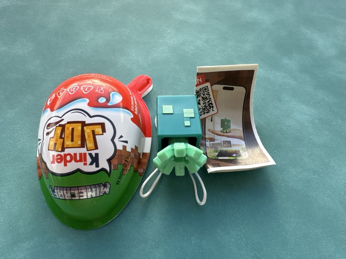 Statuette: Minecraft Kinder Joy Breeze fidget "ohne Kinderjoyschale" – Nuovo e nell'imballaggio originale da Giffers venduto da cam_mb92