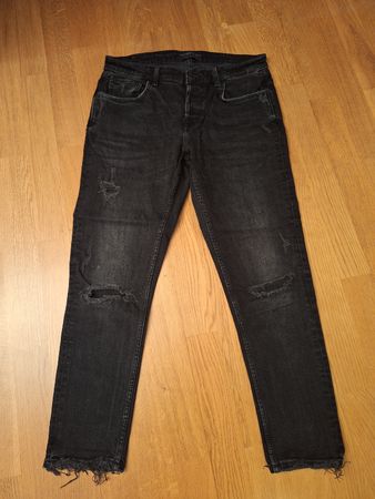 Schwarze Zara Jeans, Herren, Grösse 44,