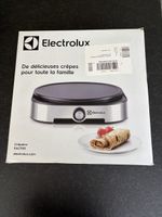 Electrolux EAC955 Crêpe-Maker 1500W Edelstahl - Fabrikneu 