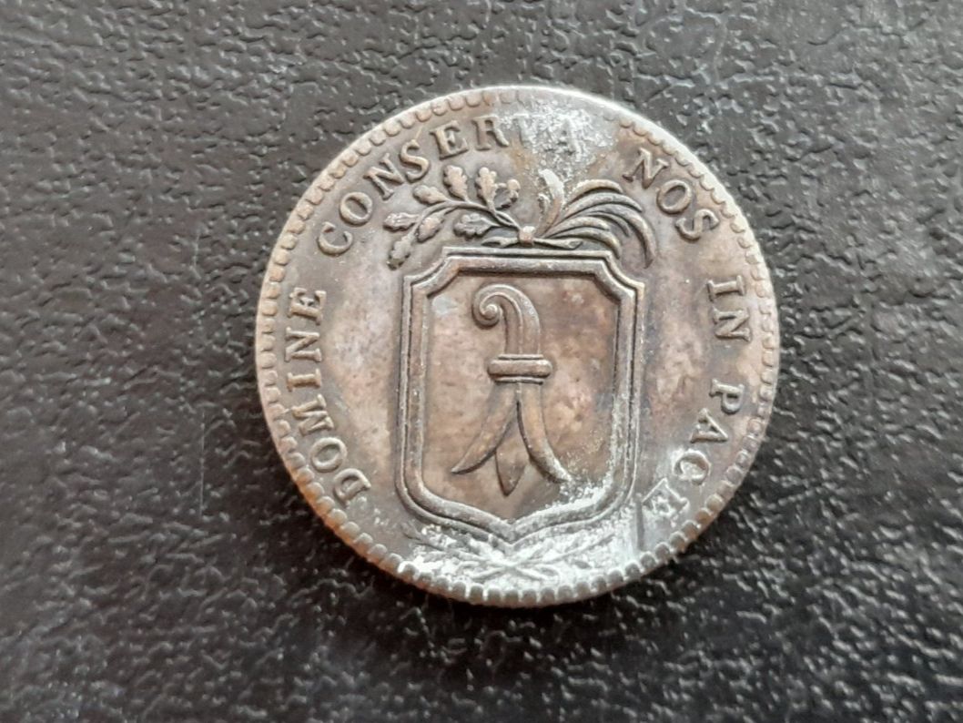 Alle Münzen: Basel, 3 Batzen 1809 – Gebraucht aus Aarau von Reto_BA_01 1