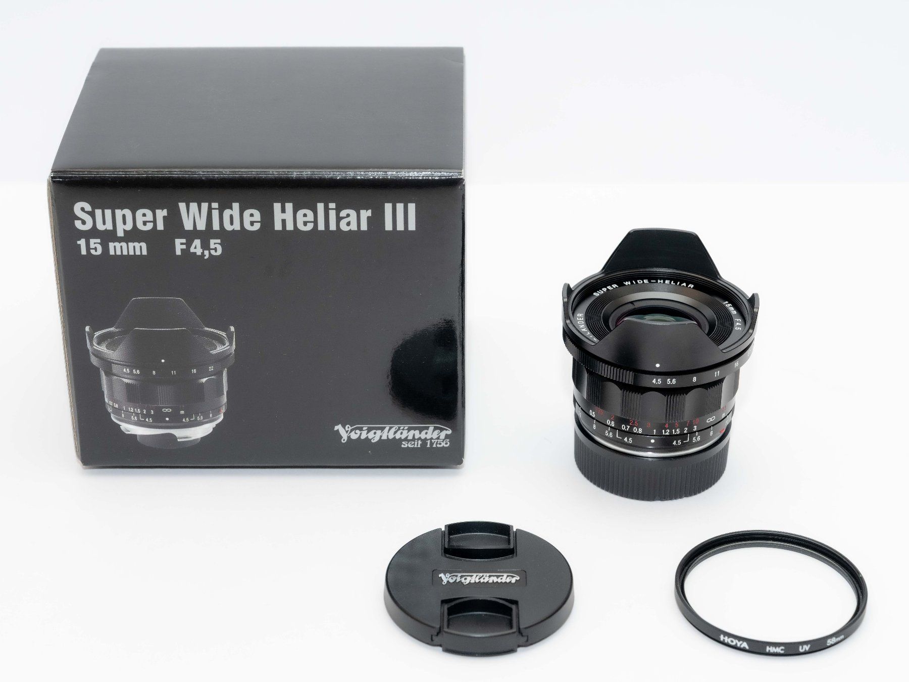 Voigtländer Objektive: Voigtländer Heliar 15mm / 4.5 III VM – Gebraucht aus Lausanne von 1000steps
